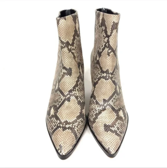 Dolce Vita Snakeskin booties size 10